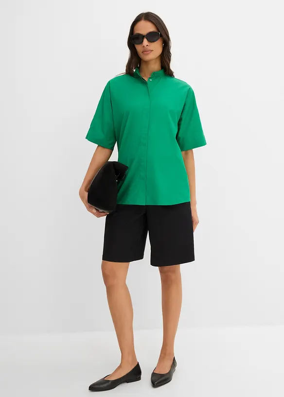 Blus i ekologisk bomull, bonprix