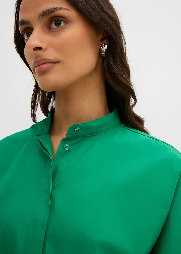 Blus i ekologisk bomull, bonprix