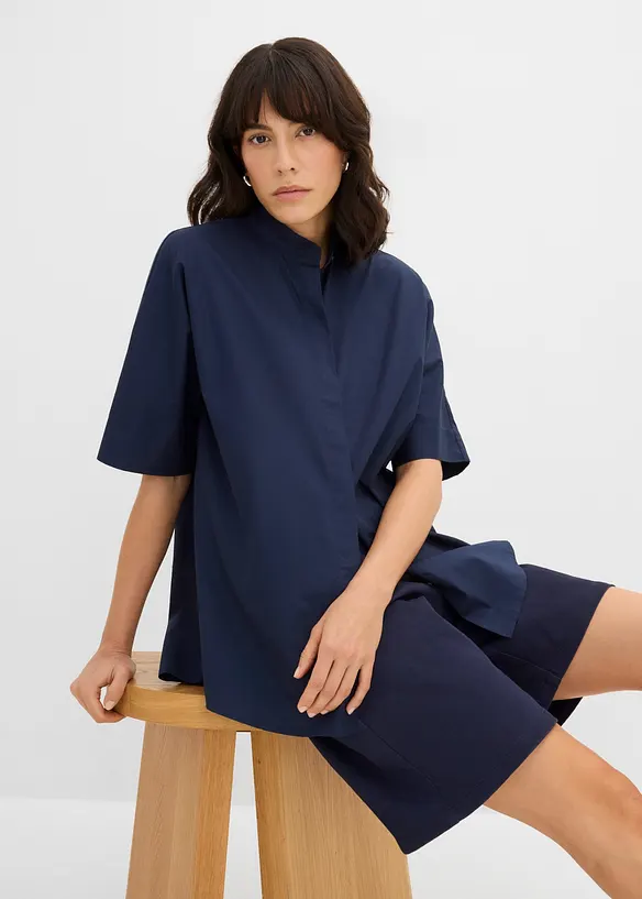 Blus i ekologisk bomull, bonprix