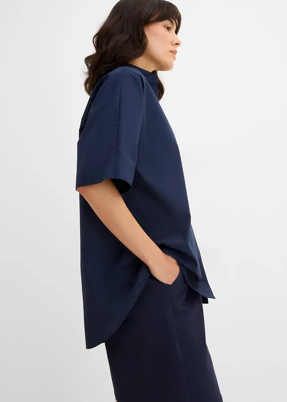 Blus i ekologisk bomull, bonprix
