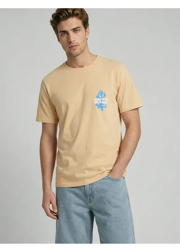 T-shirt fr&aring;n JJ REBEL, av bomull, JJ REBEL