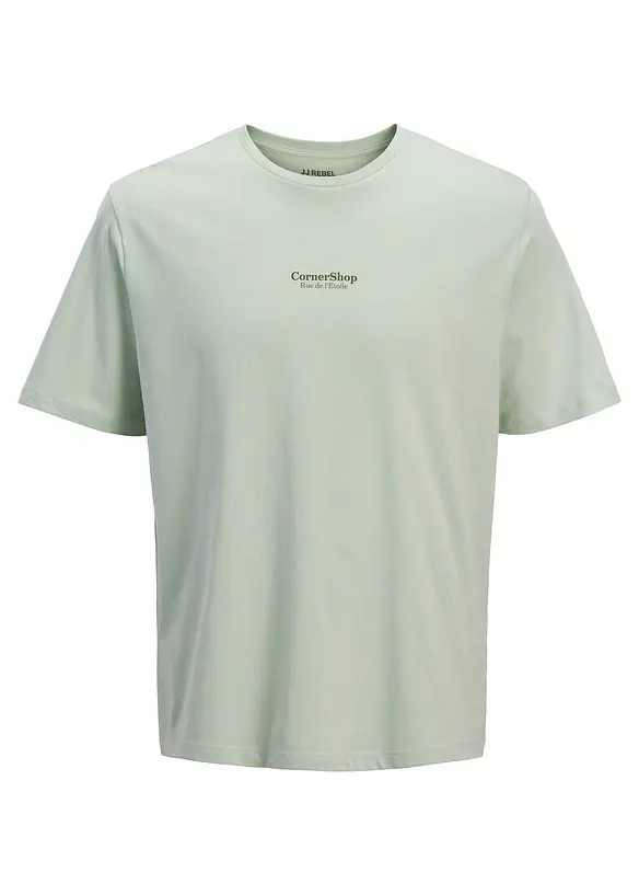 T-shirt i bomull fr&aring;n JJ REBEL, JJ REBEL