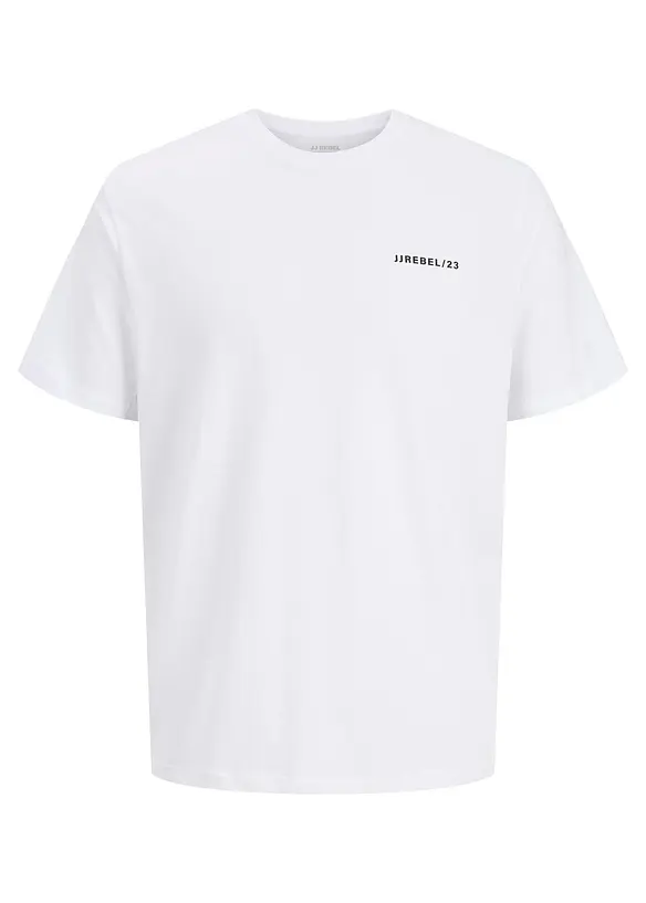 T-shirt i bomull fr&aring;n JJ REBEL, JJ REBEL