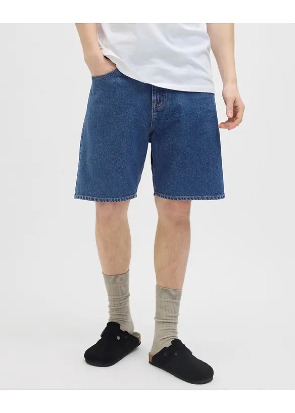 Jeansshorts fr&aring;n JJ REBEL Mid Waist, JJ REBEL