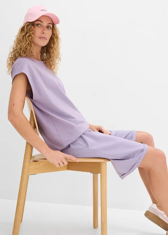 Sweatshirt av bomull, bonprix