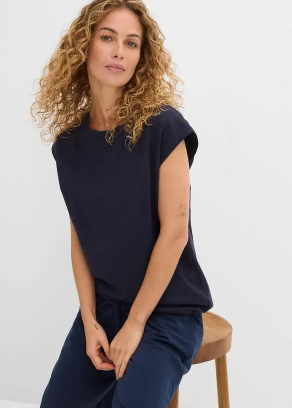Sweatshirt av bomull, bonprix