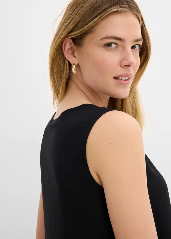 Bluslinne i mjuk viskos, bonprix