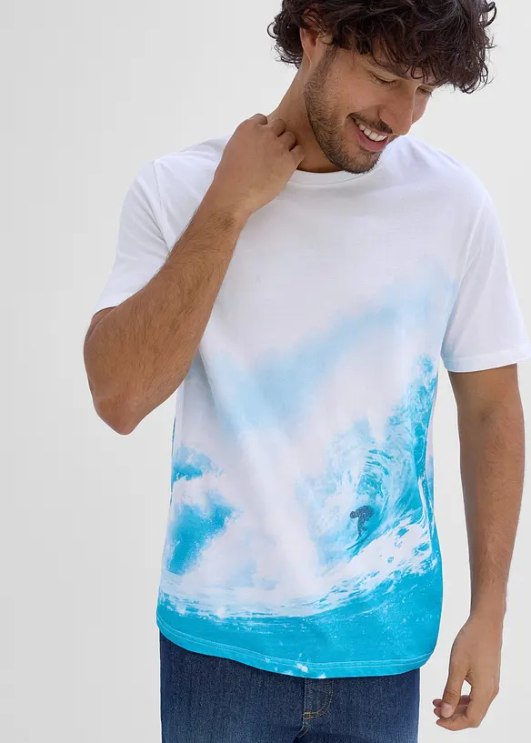T-shirt i ekologisk bomull, bonprix