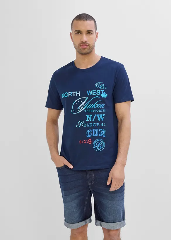T-shirt i ekologisk bomull, bonprix