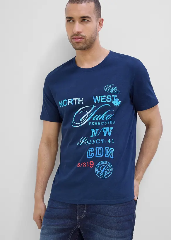 T-shirt i ekologisk bomull, bonprix