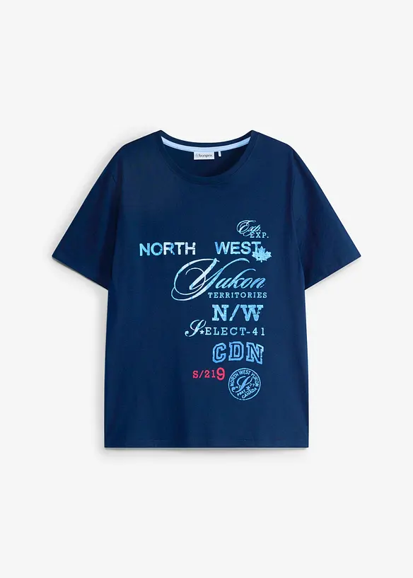 T-shirt i ekologisk bomull, bonprix