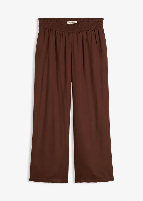 Marlenebyxa av mjuk viskosmix, bonprix
