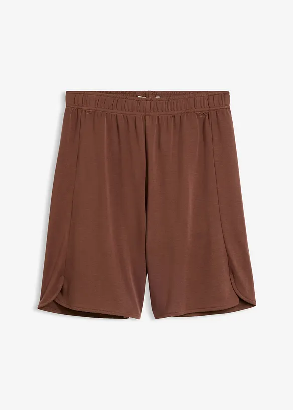 Dra p&aring;-shorts av mjuk viskosmix, bonprix