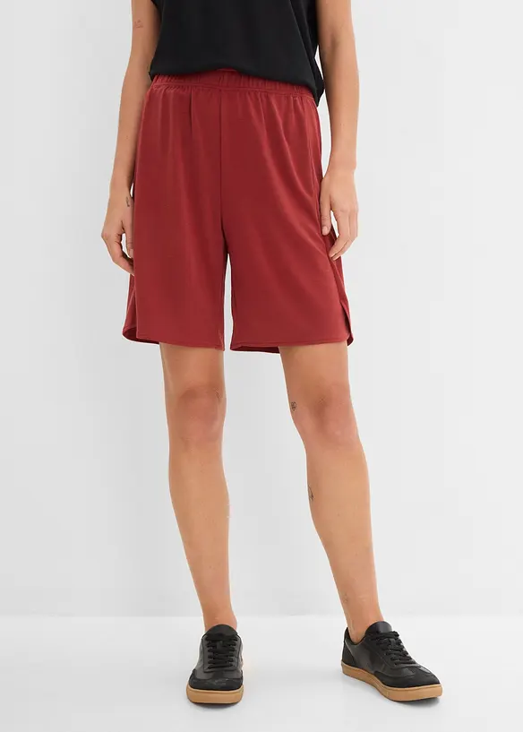 Dra p&aring;-shorts av mjuk viskosmix, bonprix