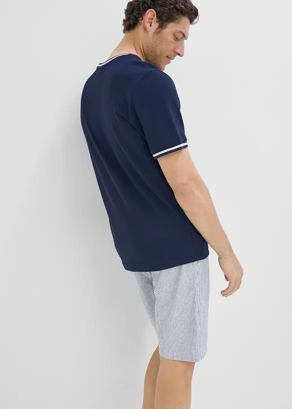 T-shirt i pik&eacute; av ekologisk bomull, bonprix