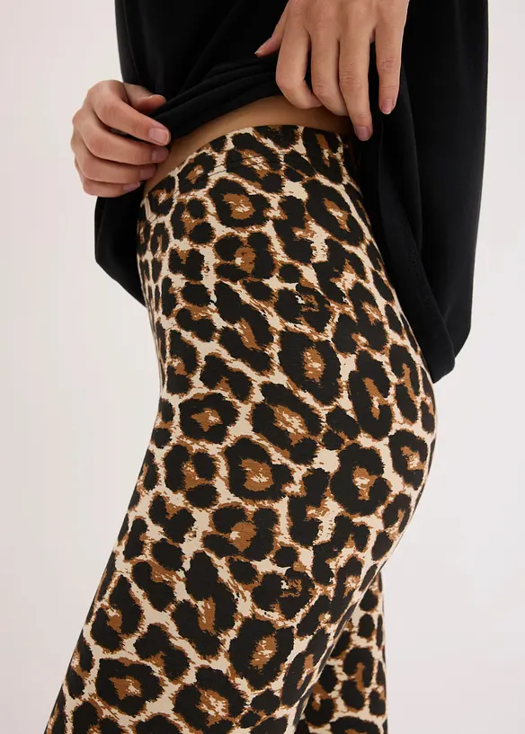 Caprileggings med spets, bonprix