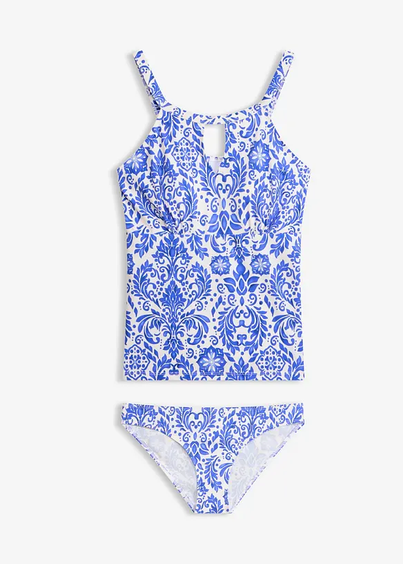 Tankini med cut-out (2 delar), bonprix