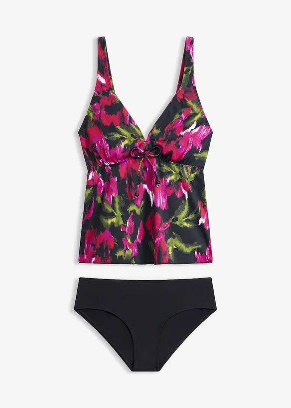 Tankini med justerbara axelband (2 delar), bonprix