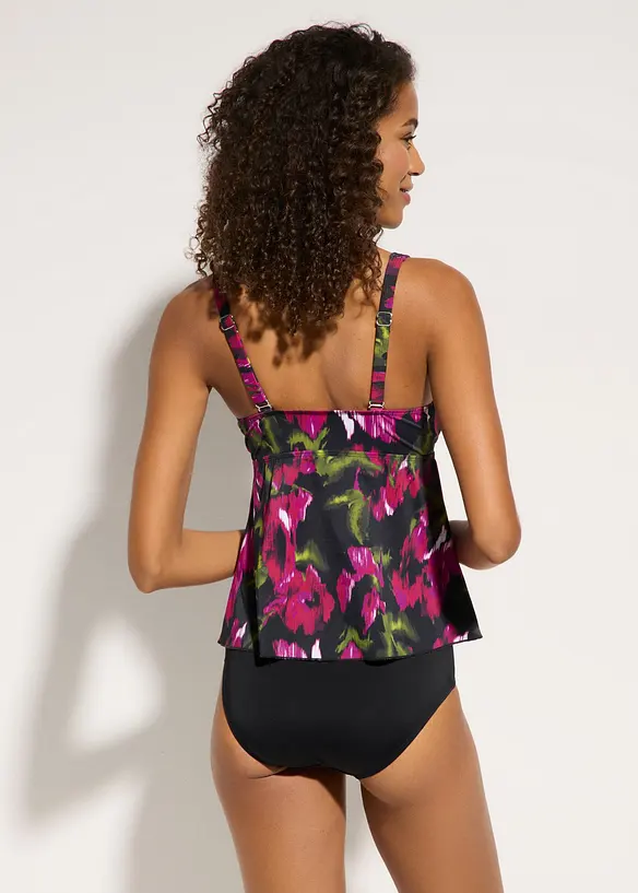 Tankini med justerbara axelband (2 delar), bonprix