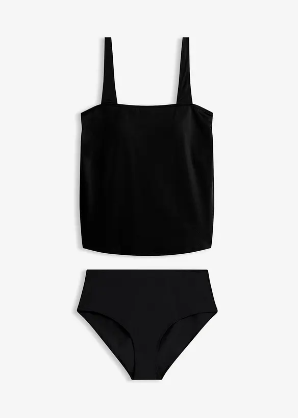 Tankini i snabbtorkande material (2 delar), bonprix