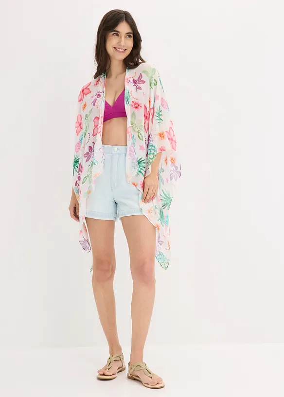 Tunn sommarponcho, bonprix