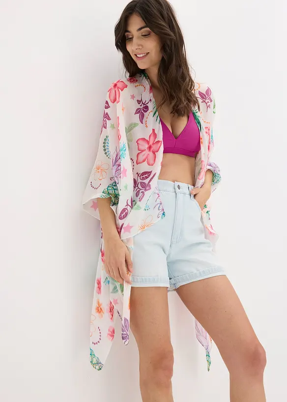 Tunn sommarponcho, bonprix