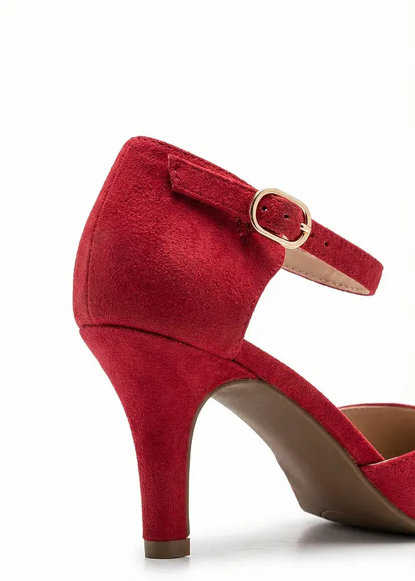 Pumps med remmar och smal klack, bonprix