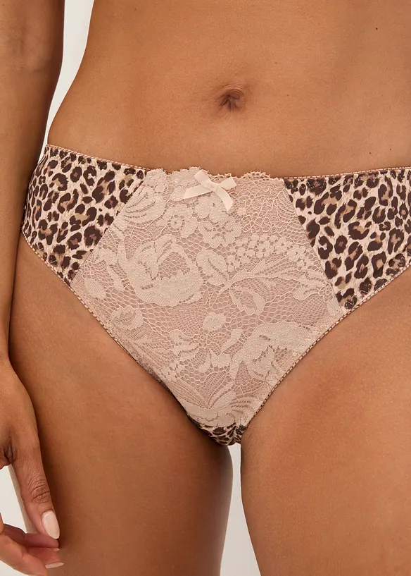 Trosa med leopardm&ouml;nster, bonprix