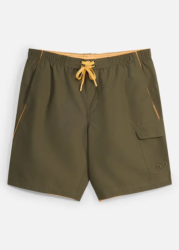 Badshorts med ficka p&aring; sidan, bonprix