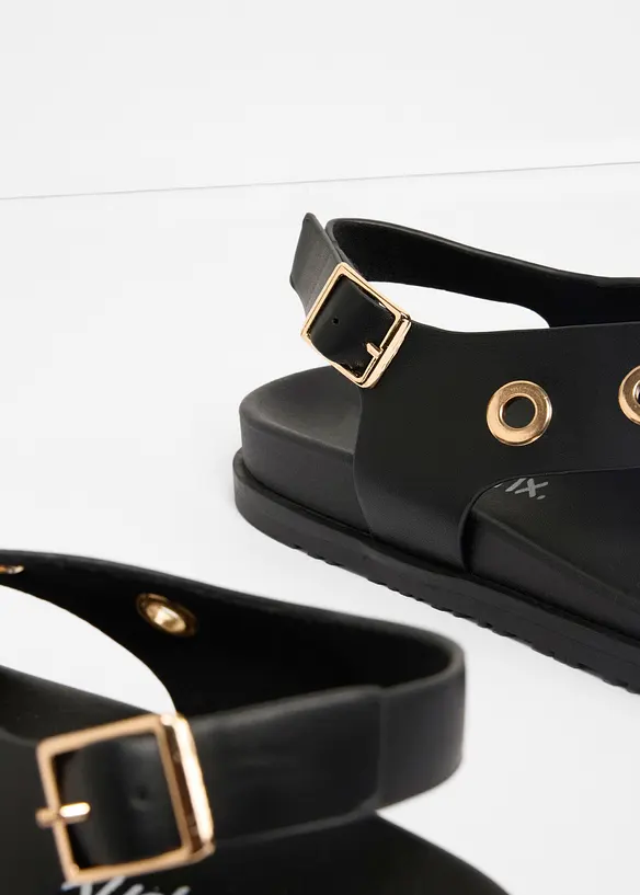 Sandal med &ouml;ljetter, bonprix