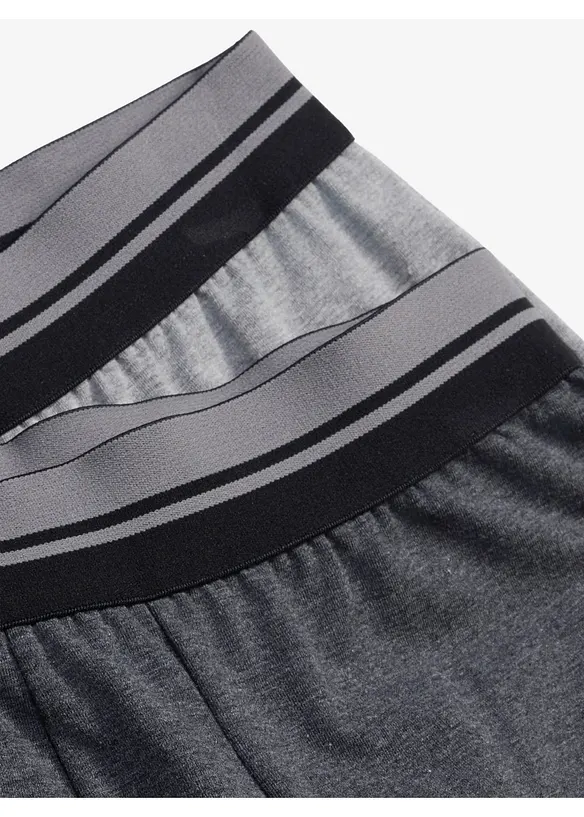 L&aring;nga boxershorts med bomull (2-pack), bonprix
