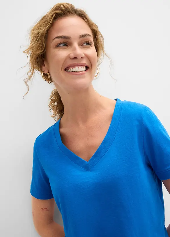 T-shirt i ren bomull, bonprix