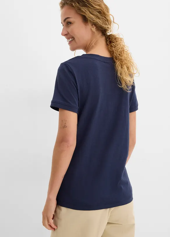 T-shirt i ren bomull, bonprix