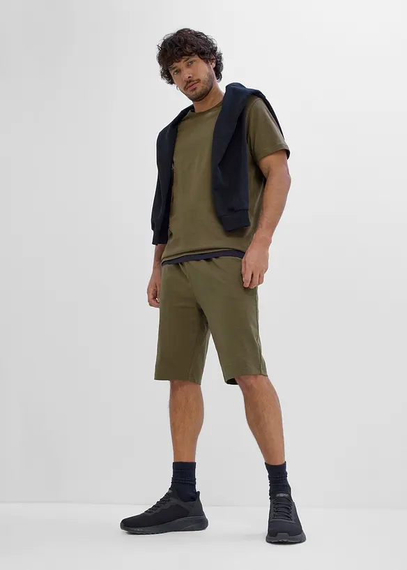 Tunna trik&aring;bermudas (2-pack), bonprix
