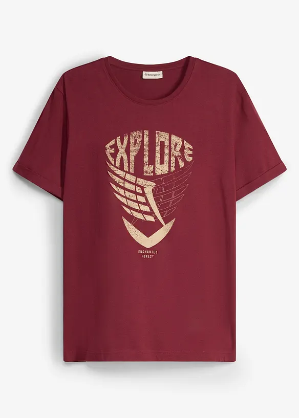 T-shirt i ekologisk bomull, bonprix