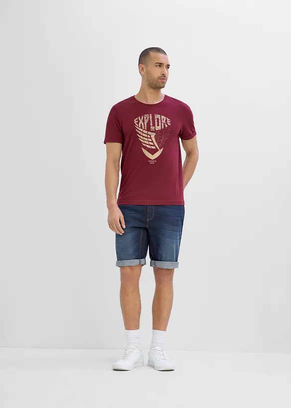 T-shirt i ekologisk bomull, bonprix