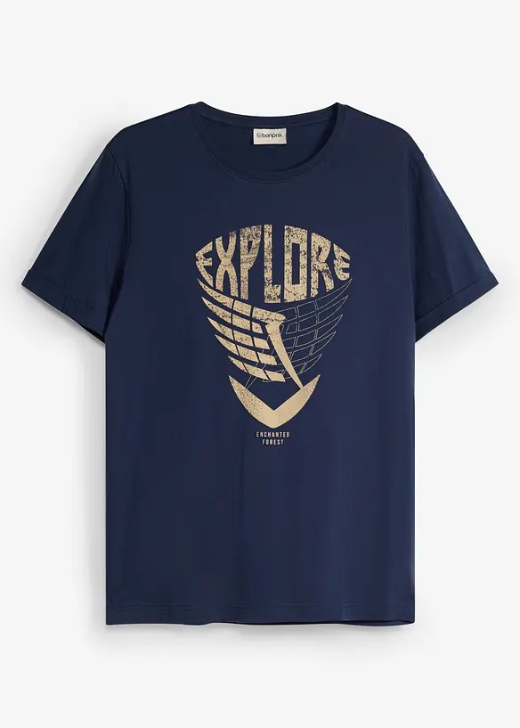 T-shirt i ekologisk bomull, bonprix