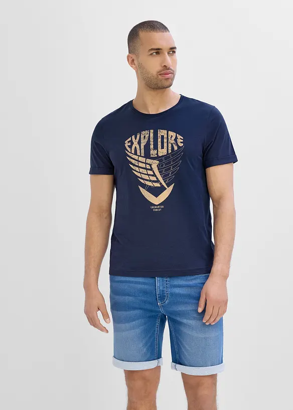 T-shirt i ekologisk bomull, bonprix