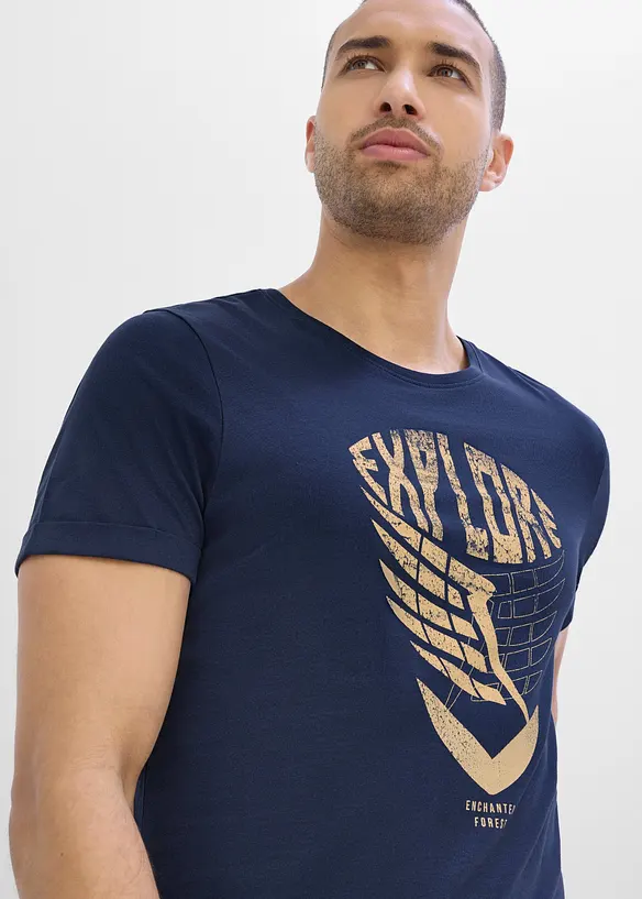 T-shirt i ekologisk bomull, bonprix