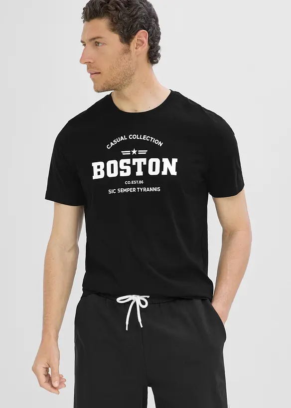 T-shirt i bomull (2-pack), bonprix