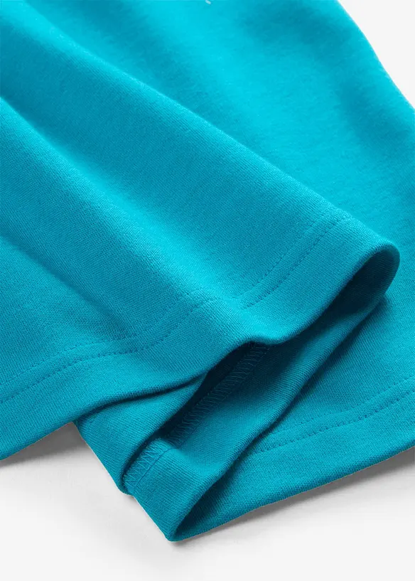Oversizetopp av tjock jersey i ekologisk bomull, bonprix
