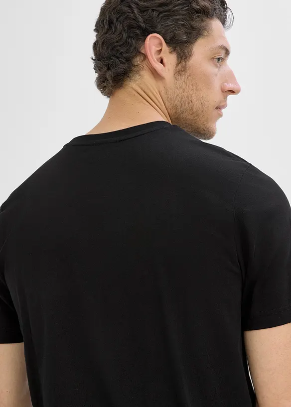 T-shirt i ekologisk bomull (2-pack), bonprix