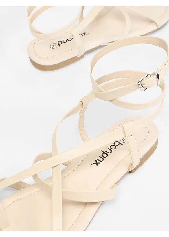 Sandal med remmar, bonprix