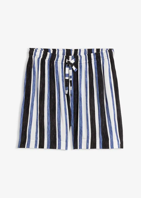 Shorts i dra p&aring;-modell av tunn viskos, bonprix