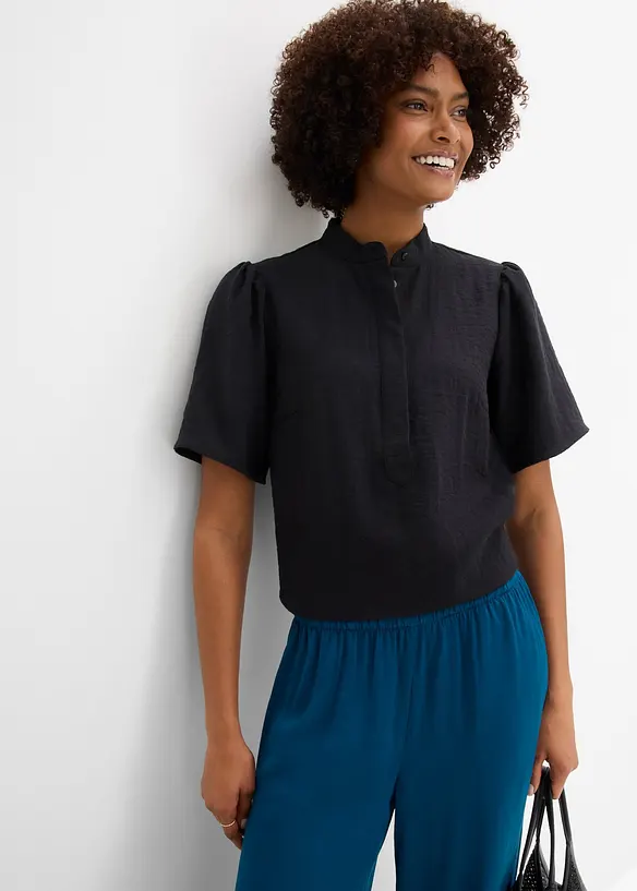 Blus i viskosmix, bonprix