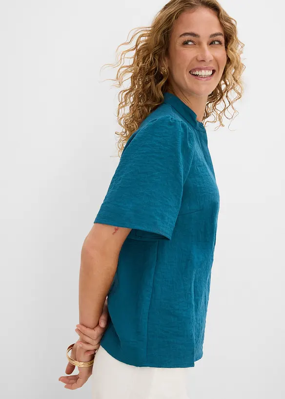 Blus i viskosmix, bonprix