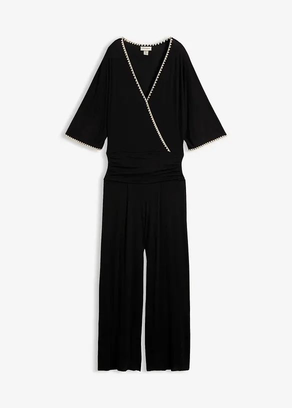 Jumpsuit i f&ouml;ljsam viskos, bonprix