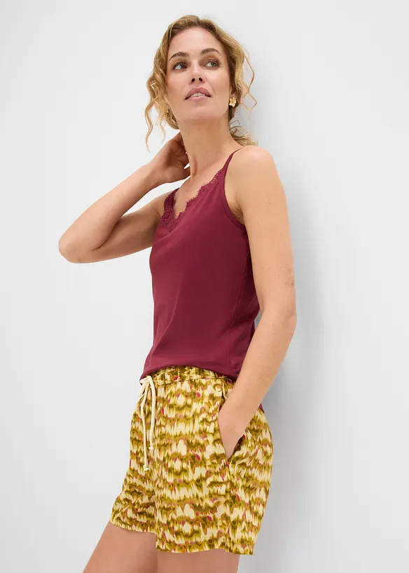 Shorts av ekologisk bomull, bonprix
