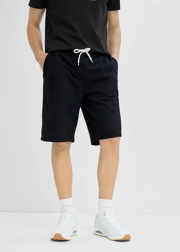 Sweatshirtshorts i Loose Fit (2-pack), bonprix
