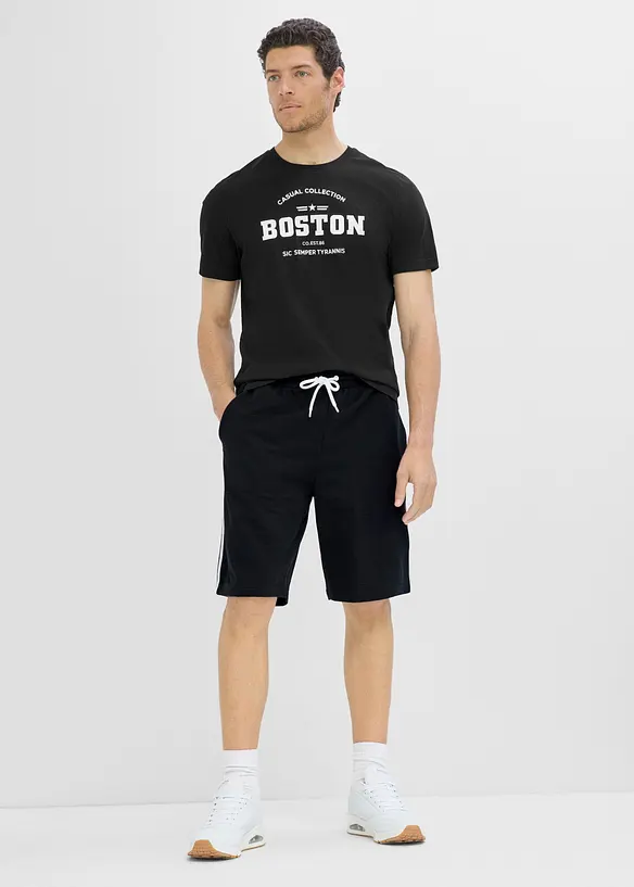 Sweatshirtshorts i Loose Fit (2-pack), bonprix